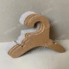 Eco-friendly Pet Clothes Cardboard Hook Dog Horse Clip Renewable Paper Hanger