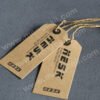 Kraft paper clothing tags biodegradable cards recyclable cardboard labels