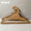 Adult clothing kraft paper hangers, hotel clothing FSC cardboard hangers, are made of recyclable recycled cardboard. The high-hardness material can bear a load of about 8KG.