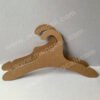 Adult clothing cardboard hangers are made of high-hardness FSC paper, recyclable, degradable and customizable