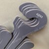 The eco-friendly and renewable cardboard slipper paper hooks commissioned by the man brand are recyclable and completely degradable, and are suitable for the storage and display of flip-flops.