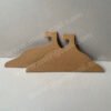 Pet paper hangers made of environmentally friendly and renewable kraft cardboard are recyclable and completely degradable. They come in 4 styles and are suitable for hanging display of pet clothes, back cards and pet supplies.