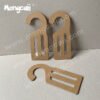 Mengcaii paper hooks are high-quality, sustainable, eco-friendly, fully recyclable and biodegradable fashion hooks made from high-pressure composite fiber cardboard.