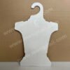 A cardboard hanger designed for aprons. It is made of environmentally friendly and renewable cardboard. The size is 36X54CM. The product is recyclable and biodegradable. It is suitable for the display of apron terminals.