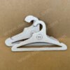 Customize natural color paper hangers eco-friendly cardboard hangers degradable clothing accessories printing paper hangers