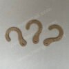 Question mark-shaped paper hooks made of FSC renewable kraft cardboard are recyclable and biodegradable and can be used for cloth hooks, hanger hooks, etc. to replace plastic question mark hooks.