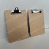 Custom environmental degradable A4 paper board clip FSC writing pad A3 sketch butterfly clip writing board clip